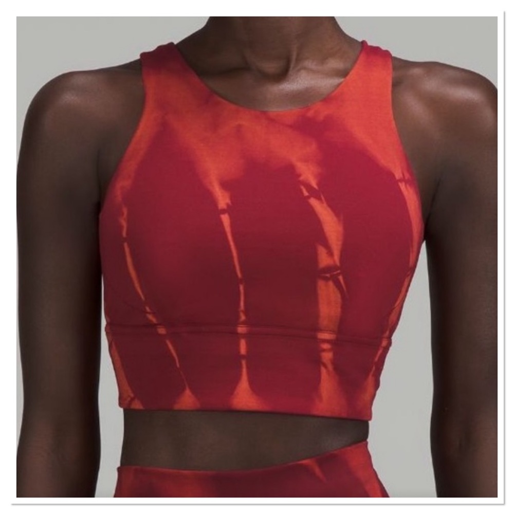 Lululemon Women’s Wunder Train Longline Sports Bra Size 6
